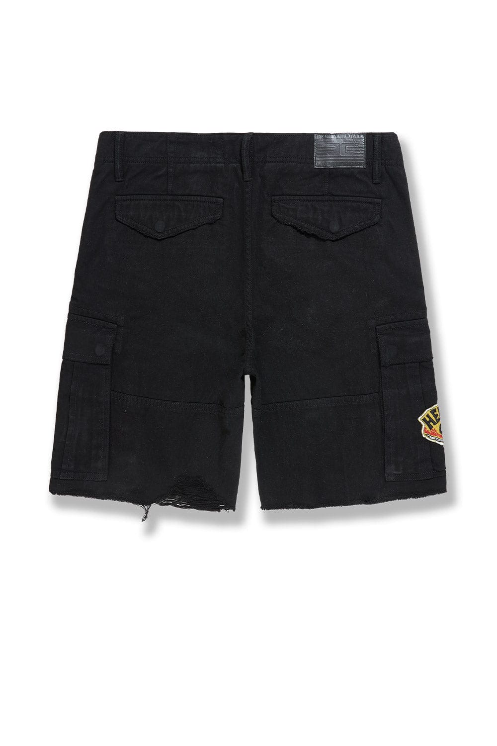 JC Big Men Big Men's War Angel Cargo Shorts (Black)