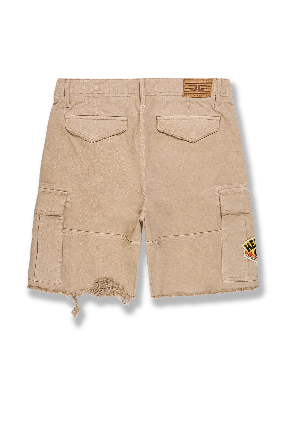 JC Big Men Big Men's War Angel Cargo Shorts (Khaki)