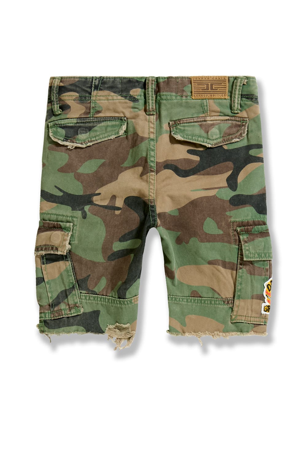 JC Kids Kids War Angel Cargo Shorts (Vintage Camo)
