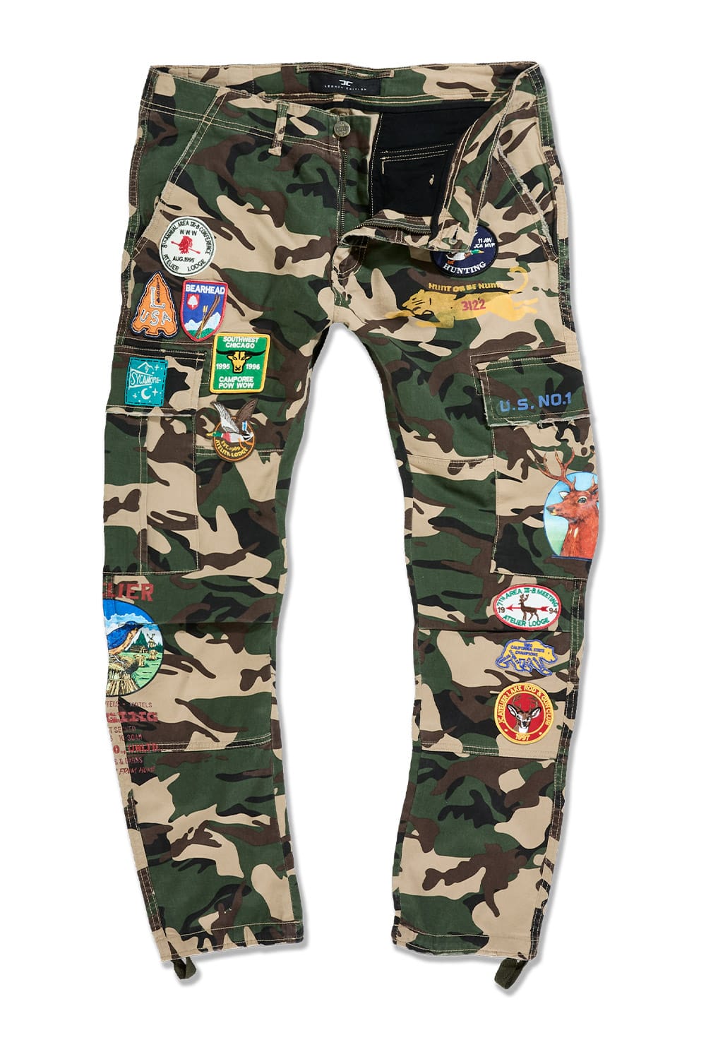 Jordan Craig Xavier - Open Season Cargo Pants (Woodland) Woodland / 30 / 30