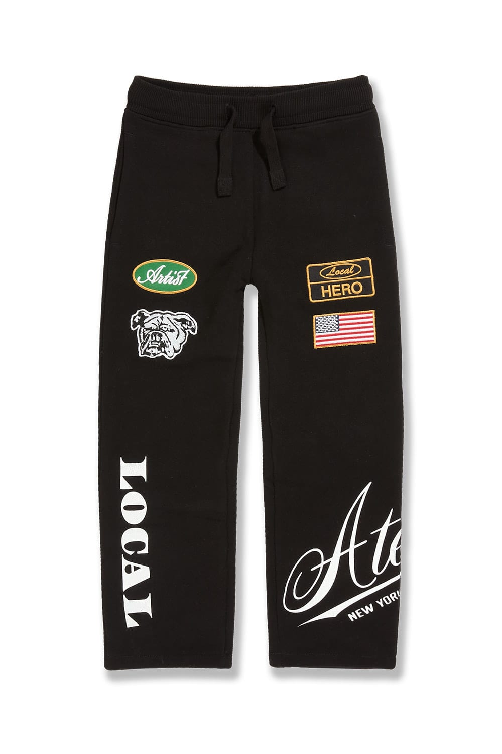 JC Kids Kids Atelier Loose Fit Sweatpants Black / 2