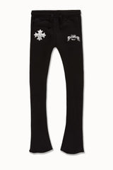 JC Kids Kids Paradise Tour Stacked Sweatpants Black / 2