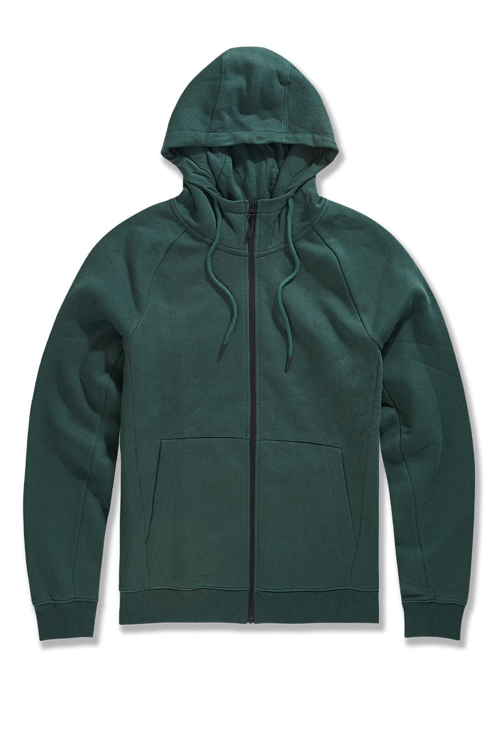 JC Big Men Big Men's Uptown Zip Up Hoodie Hunter Green / 4XL