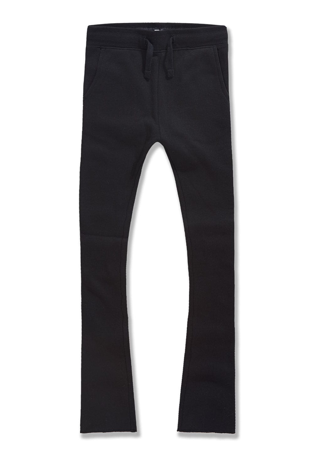 JC Kids Kids Uptown Stacked Sweatpants (Fleece Sale) (100% off) Black / 2