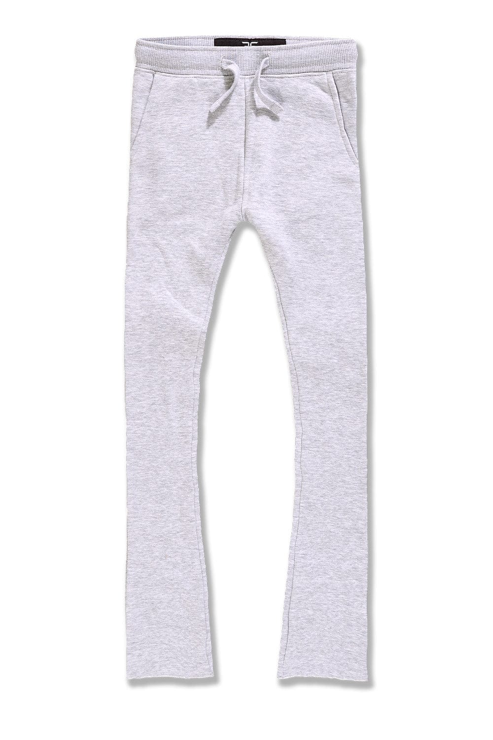 JC Kids Kids Uptown Stacked Sweatpants Heather Grey / 2