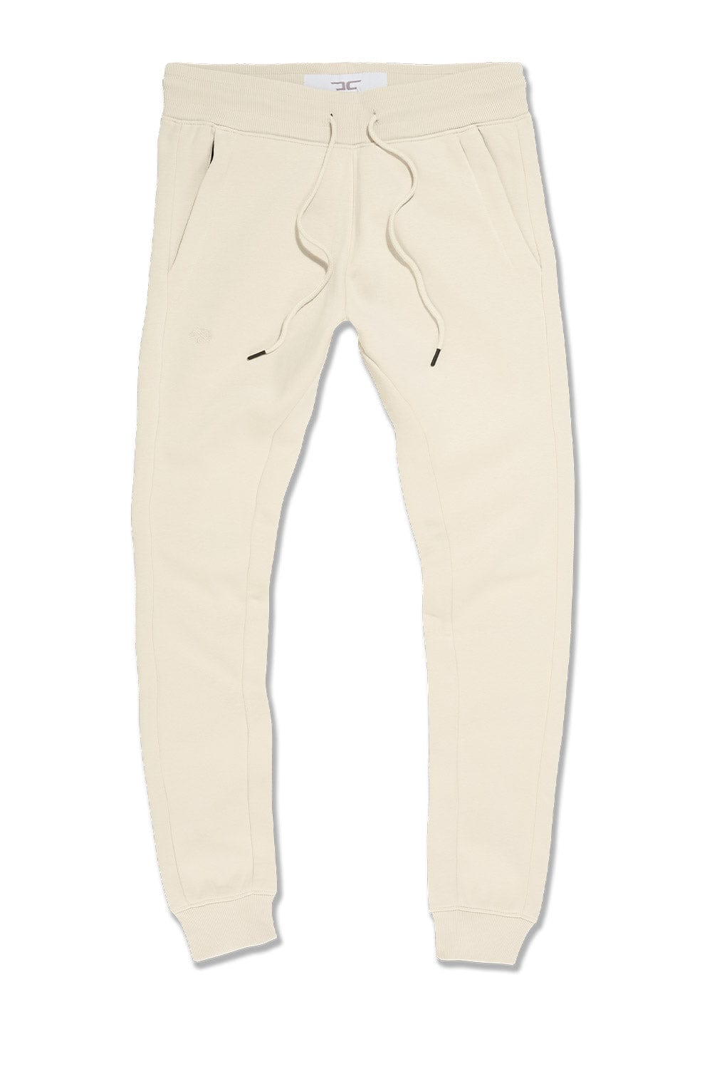 JC Big Men Big Men's Uptown Jogger Sweatpants Taupe Cream / 4XL