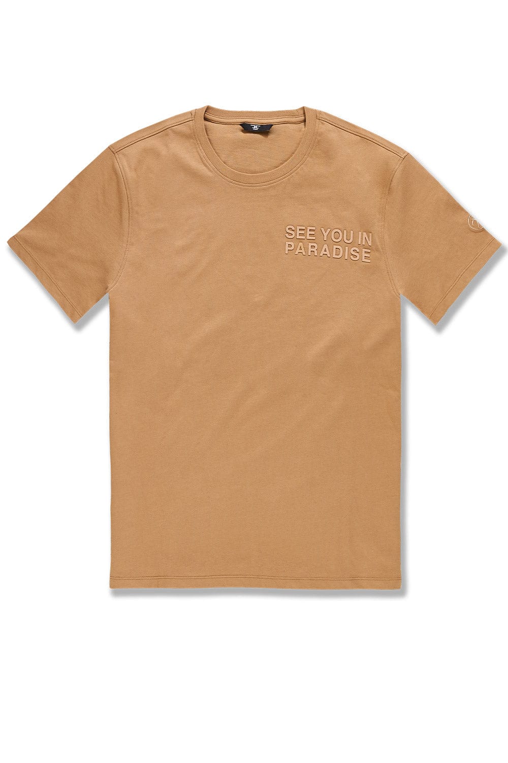 Big Men's Paradise Tonal T-Shirt (Mocha)