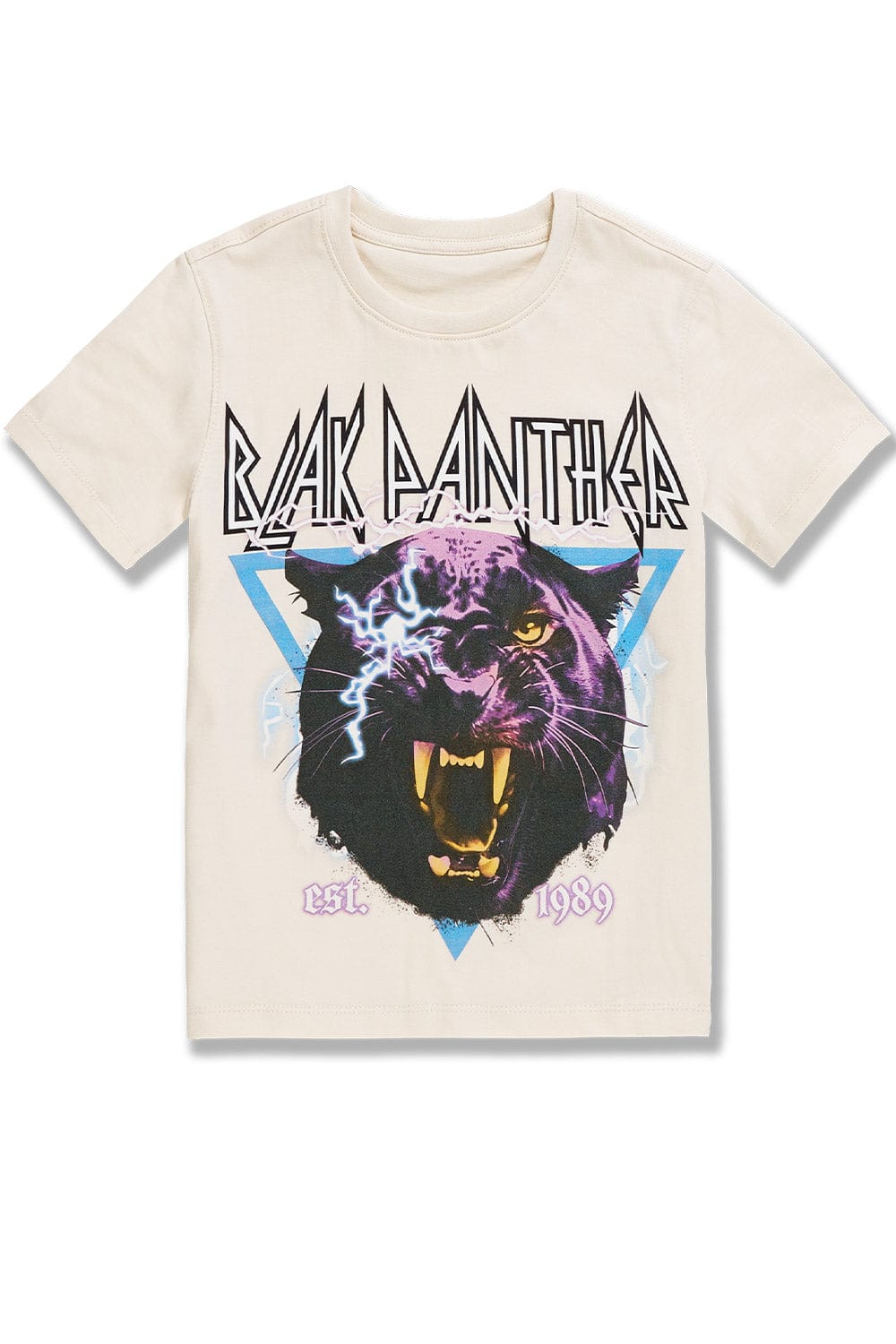 BB Kids Blak Panther T-Shirt (Cream)
