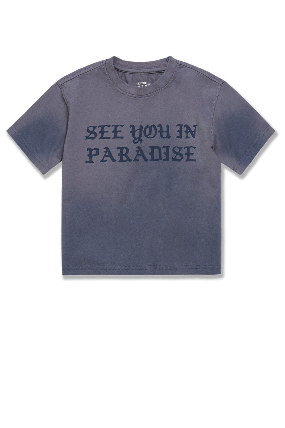 JC Kids Kids SYIP Cropped T-Shirt Horizon Blue / 2