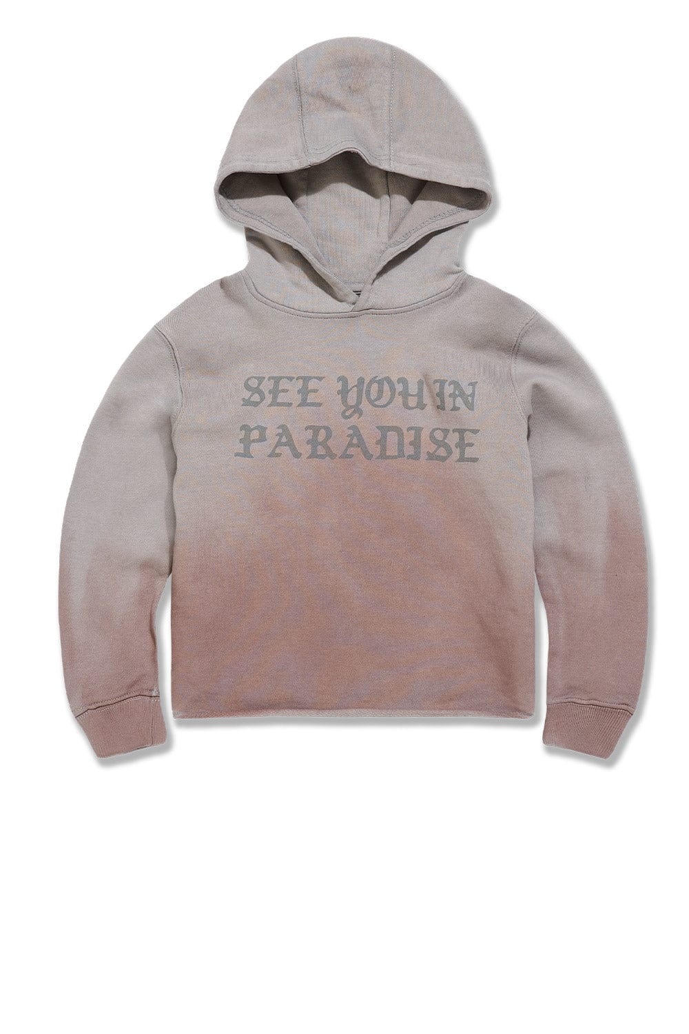 JC Kids Kids SYIP Cropped Pullover Hoodie Cement Wash / 2