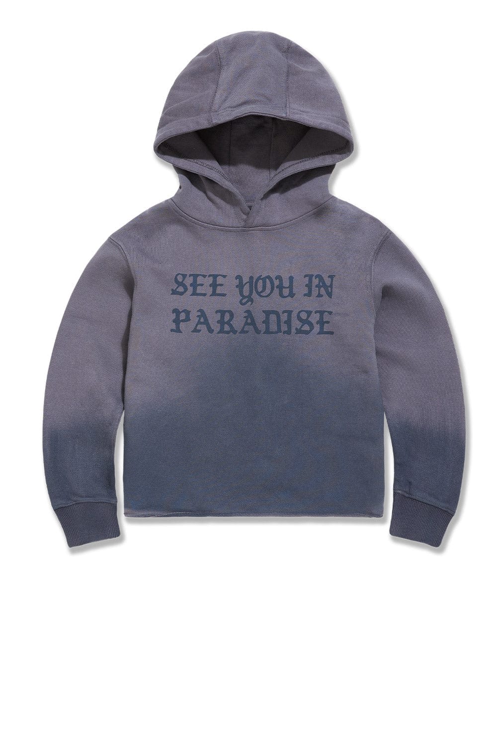 JC Kids Kids SYIP Cropped Pullover Hoodie Horizon Blue / 2