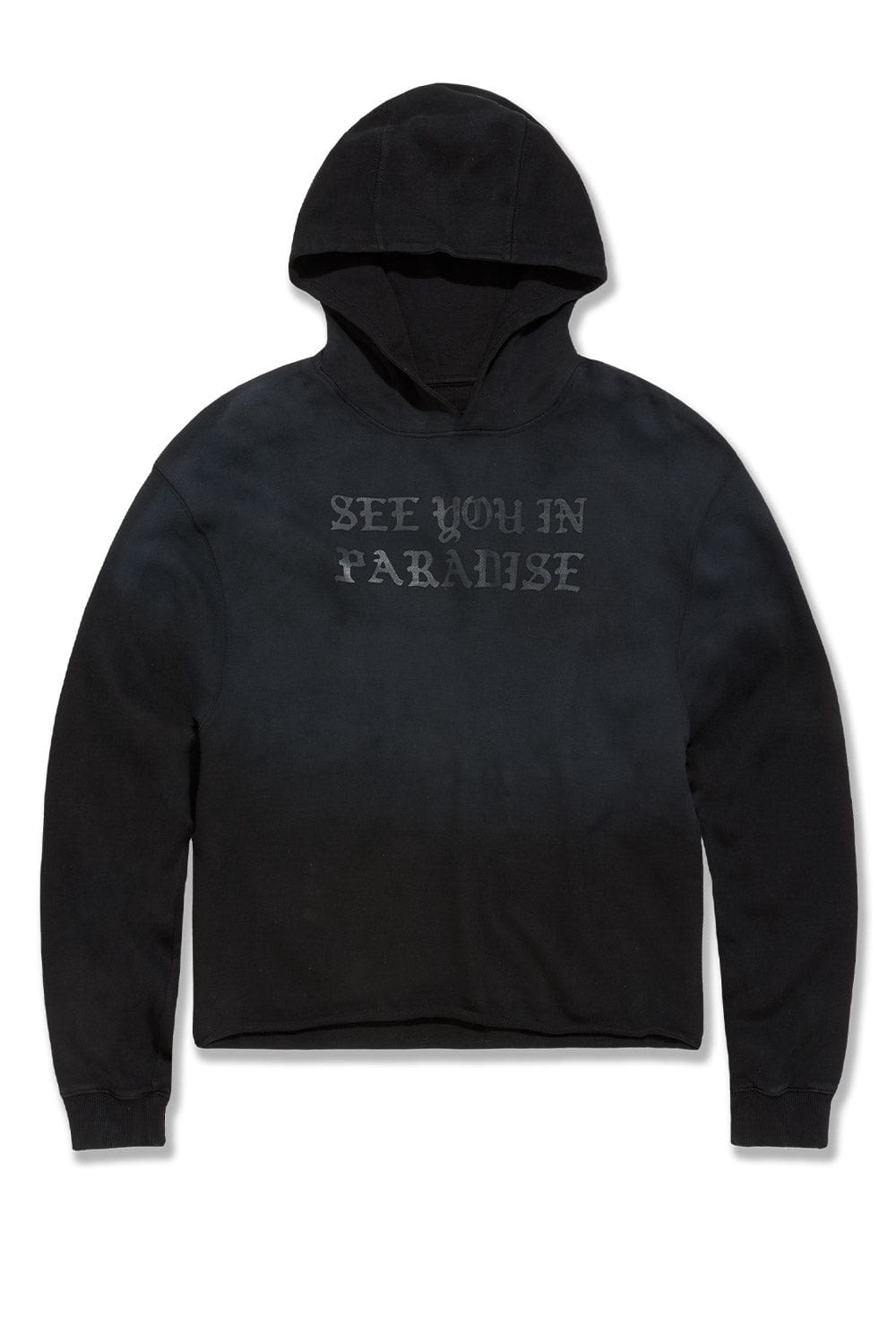 Jordan Craig SYIP Cropped Pullover Hoodie Black Shadow / S