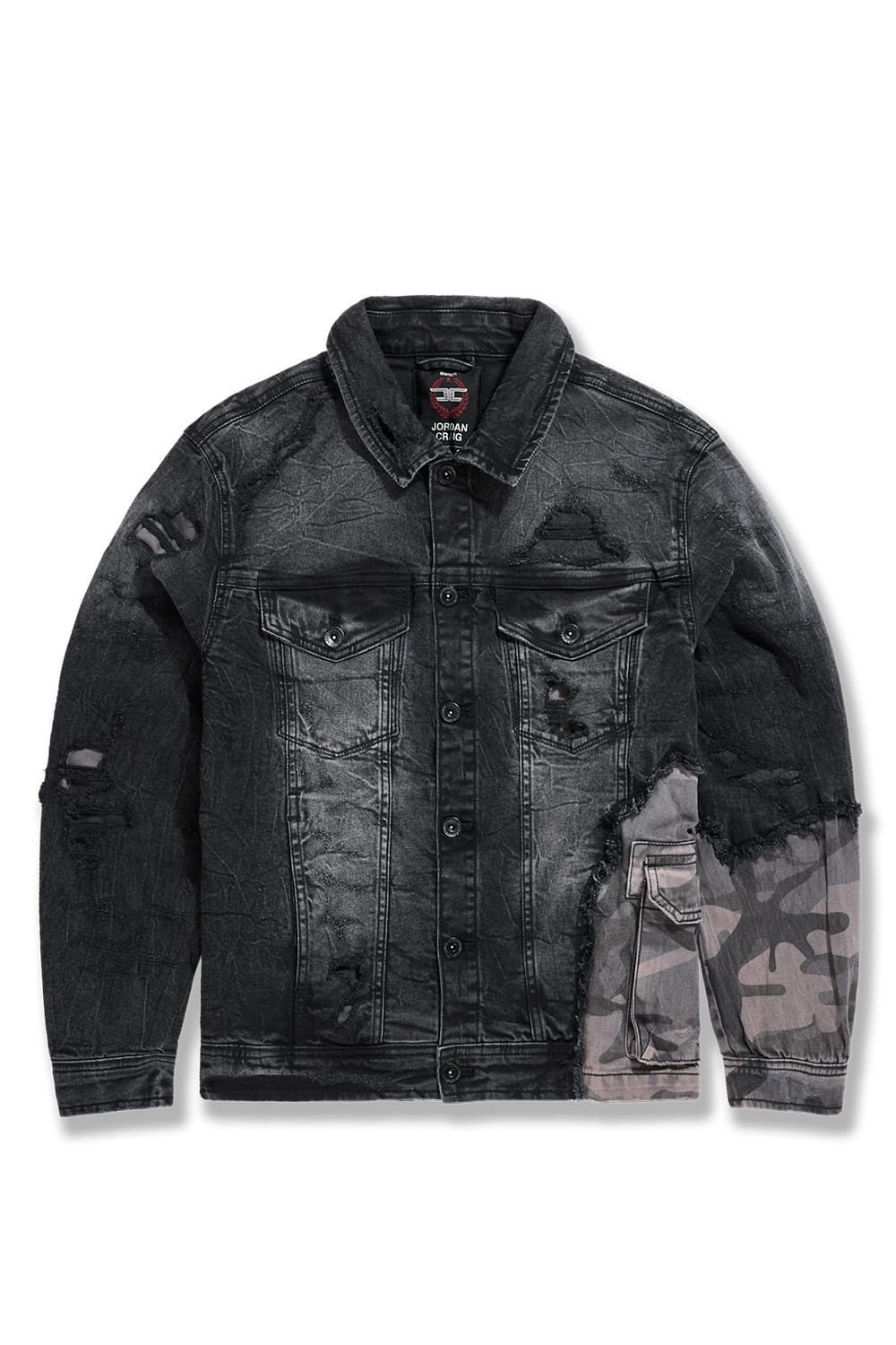 Jordan Craig Devotion Denim Trucker Jacket (Black Shadow)
