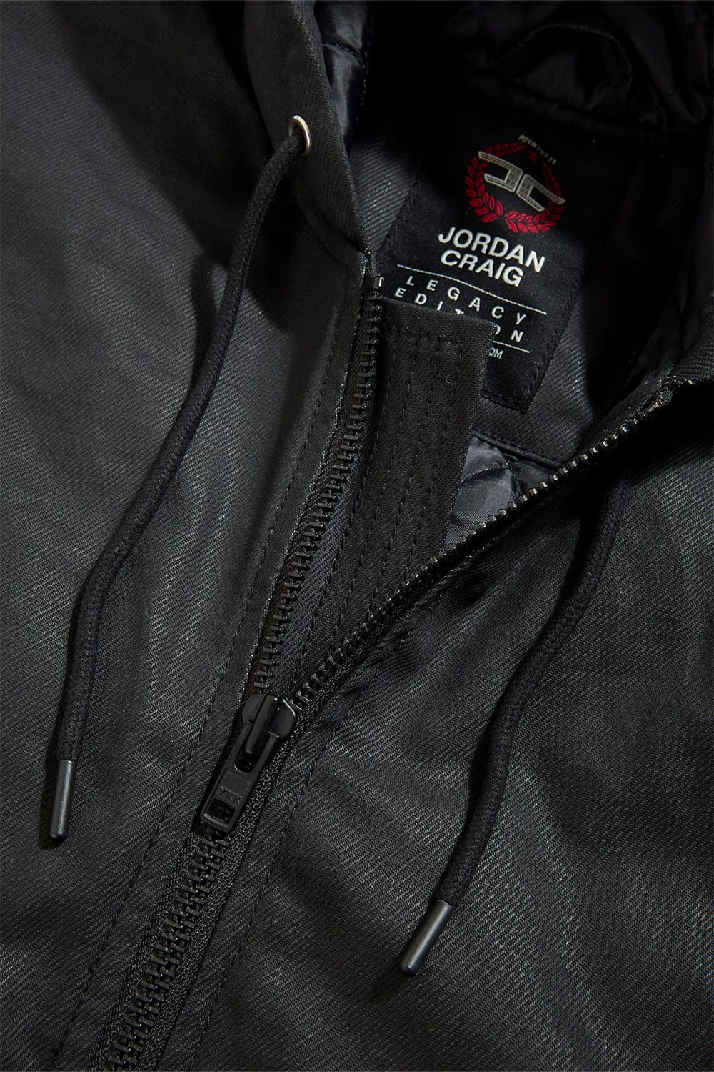 Jordan Craig OG Midnight Zip Up Bomber Jacket (Black)
