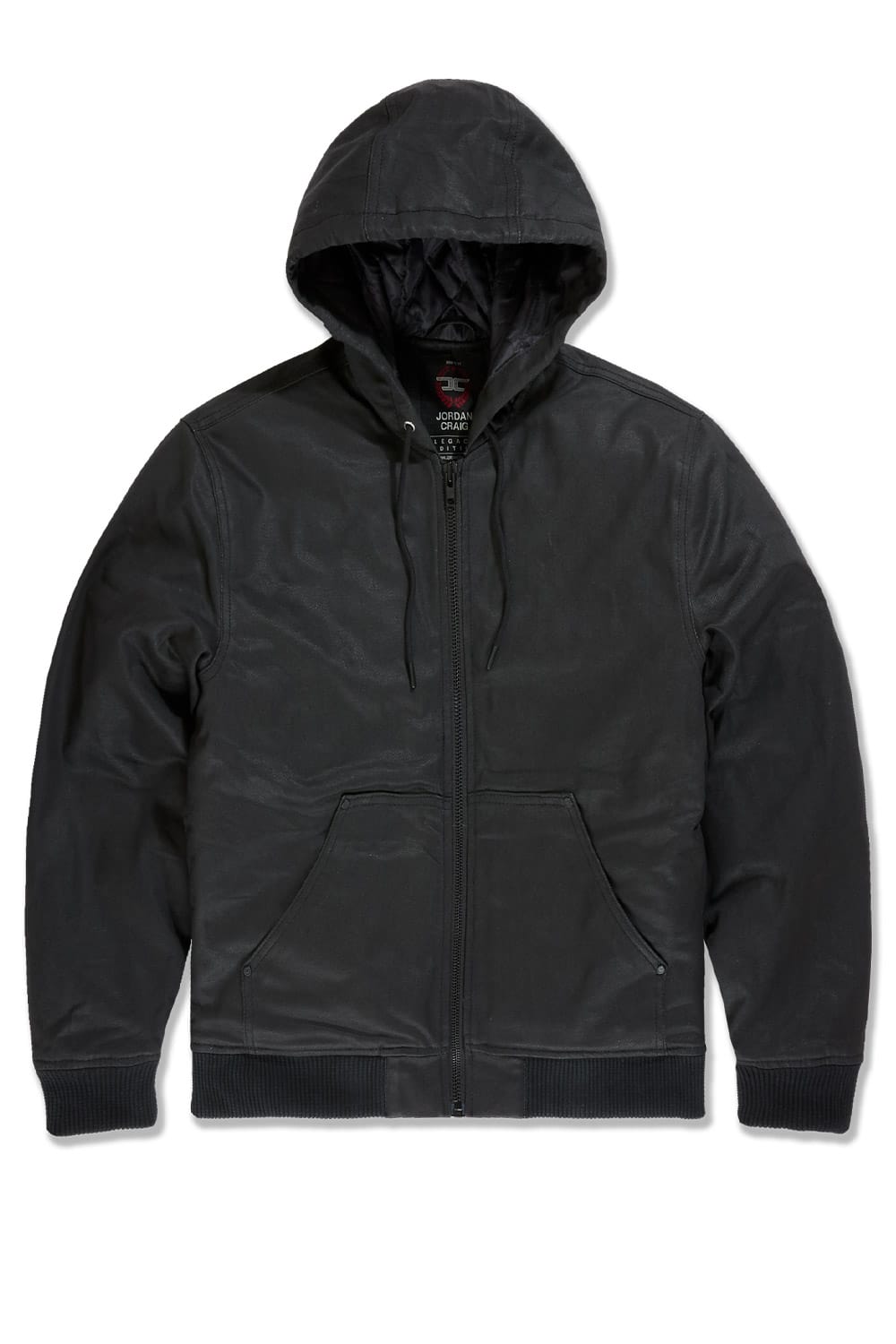 Jordan Craig OG Midnight Zip Up Bomber Jacket (Black)