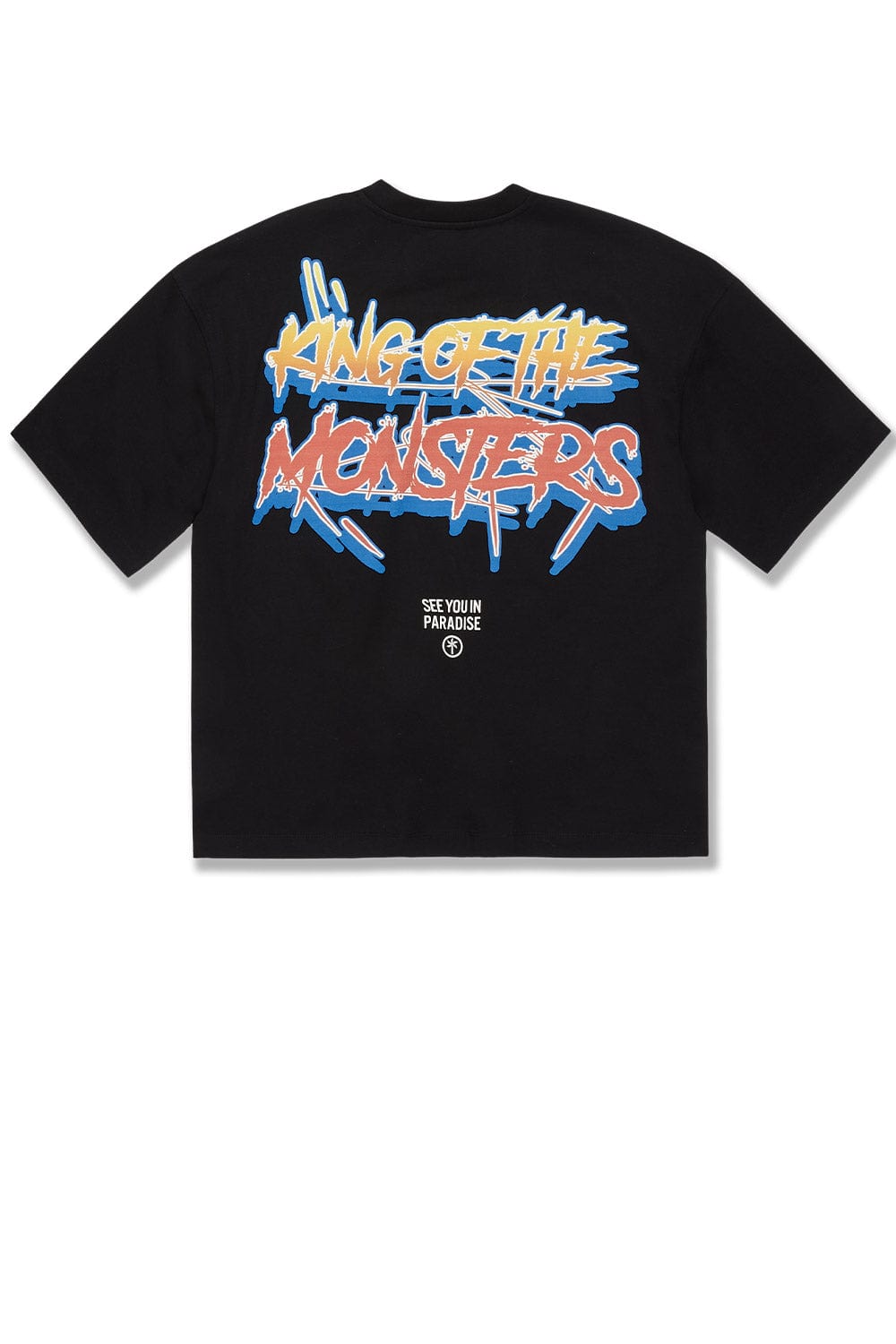 Jordan Craig Sea Monster Cropped Boxy T-Shirt