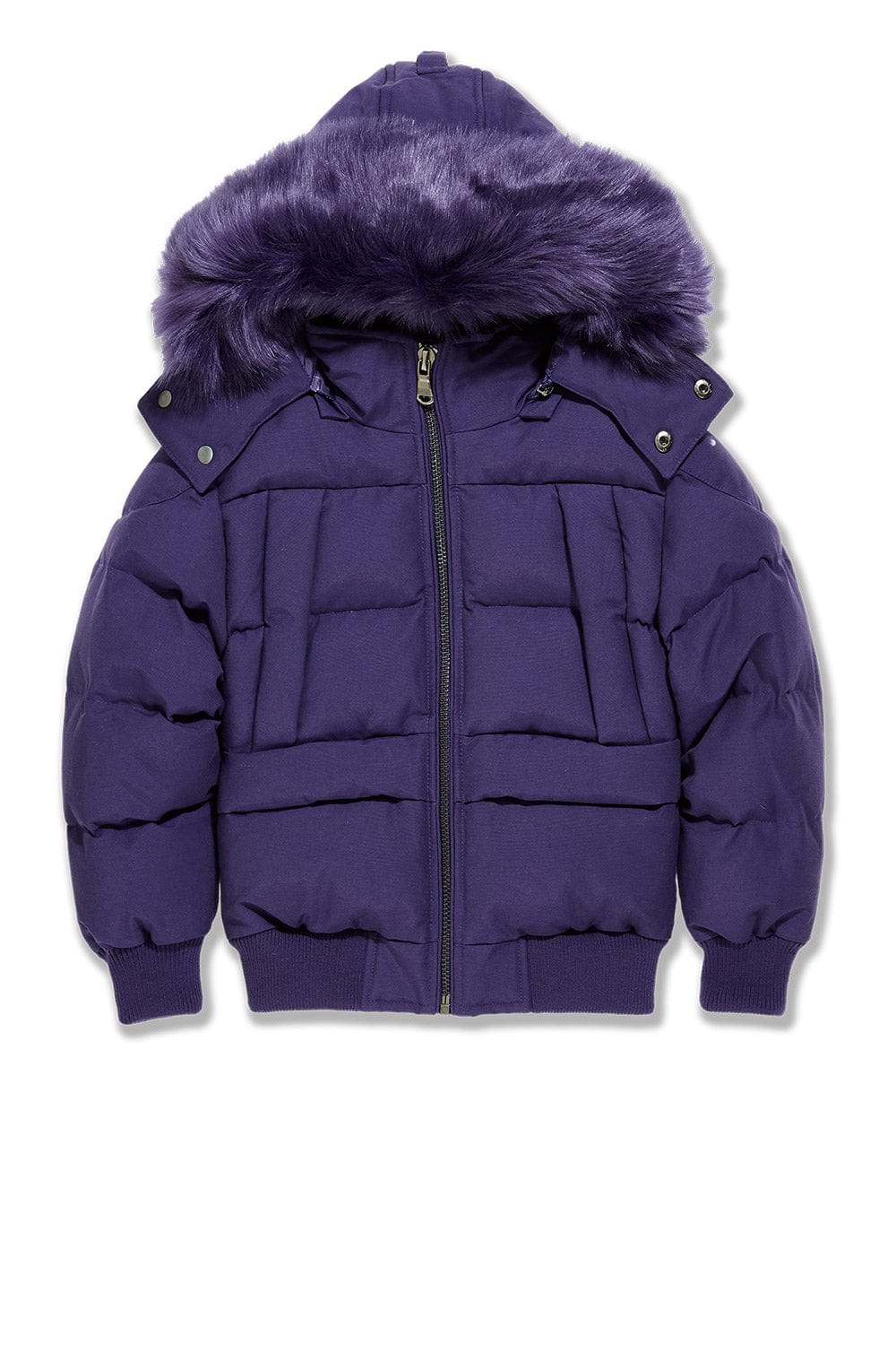 JC Kids Kids Cross Bay Bomber Jacket (Purple) 2 / Purple