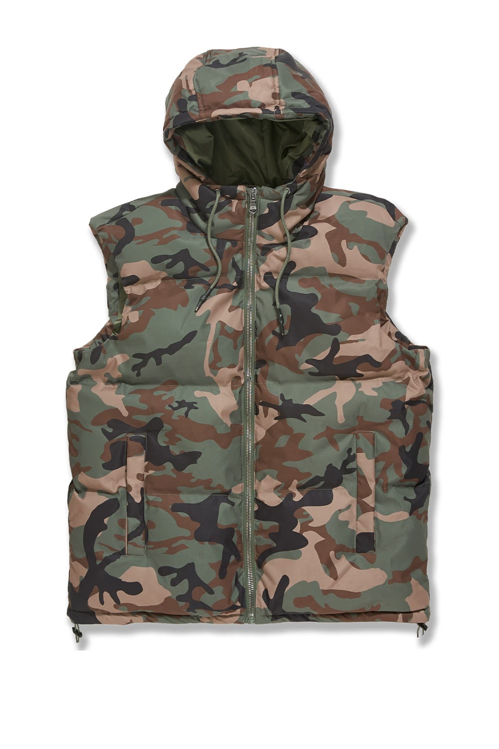 JC Big Men Big Men's East New York Puffer Vest (Vintage Camo) 4XL / Vintage Camo