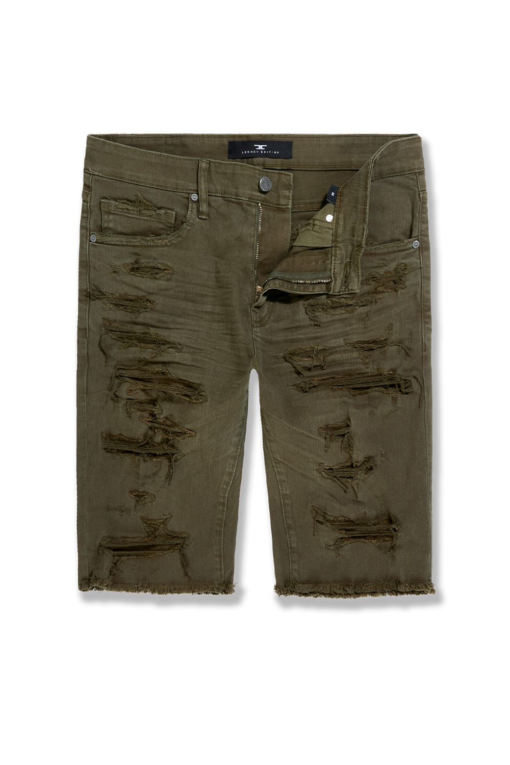 JC Big Men Big Men's OG Tulsa Twill Shorts Army Green / 46