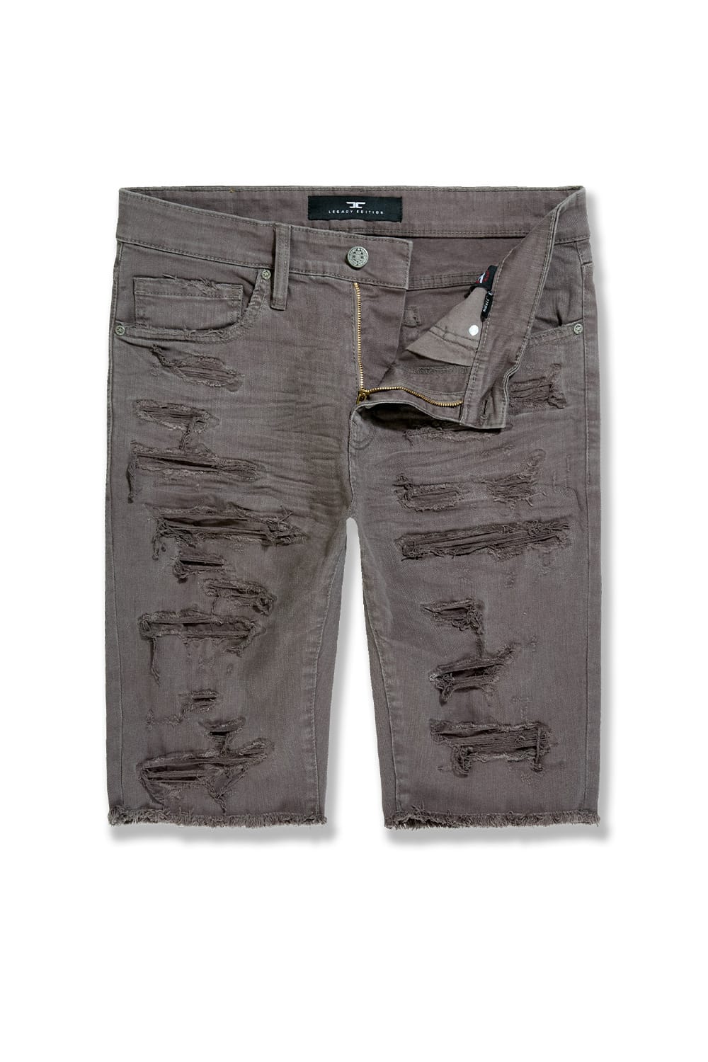 JC Big Men Big Men's OG Tulsa Twill Shorts Charcoal / 46