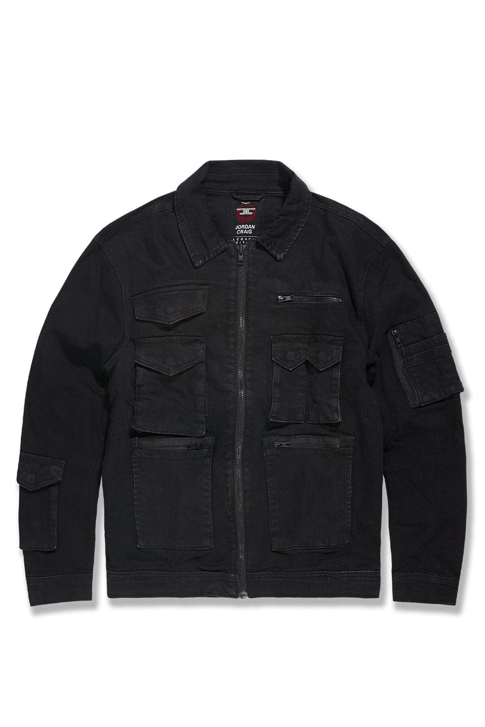 Jordan Craig Legion Denim Trucker Jacket (Vintage Black) S / Vintage Black