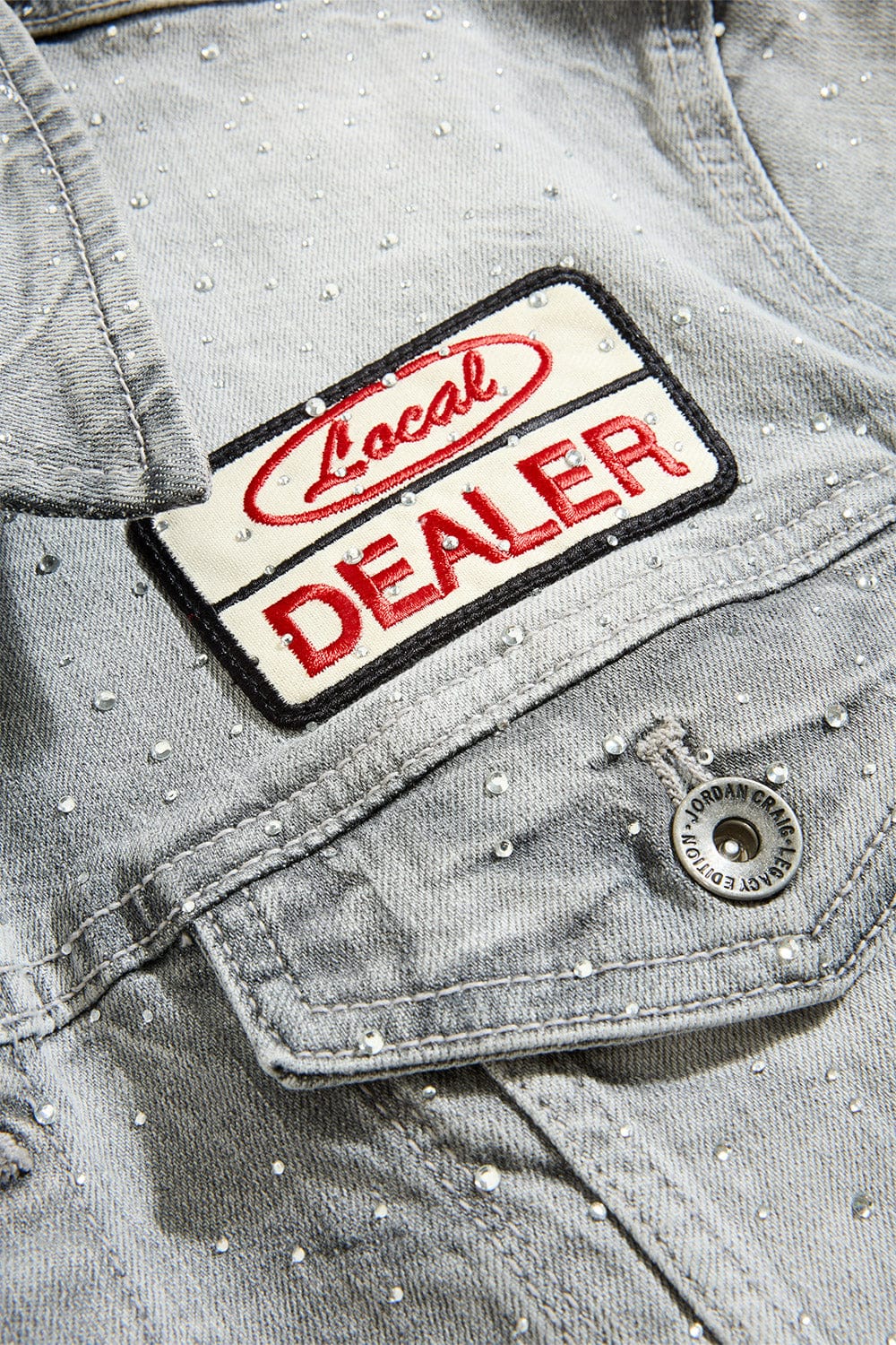 Jordan Craig Local Dealer Trucker Jacket (Cement Wash)