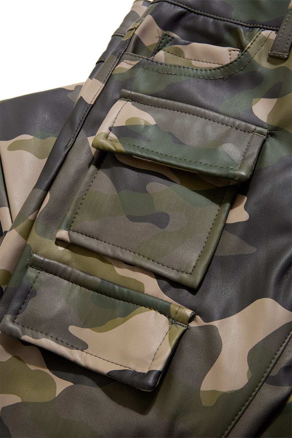 JC Kids Kids Stacked Thriller Camo Cargo Pants (Vintage Camo)
