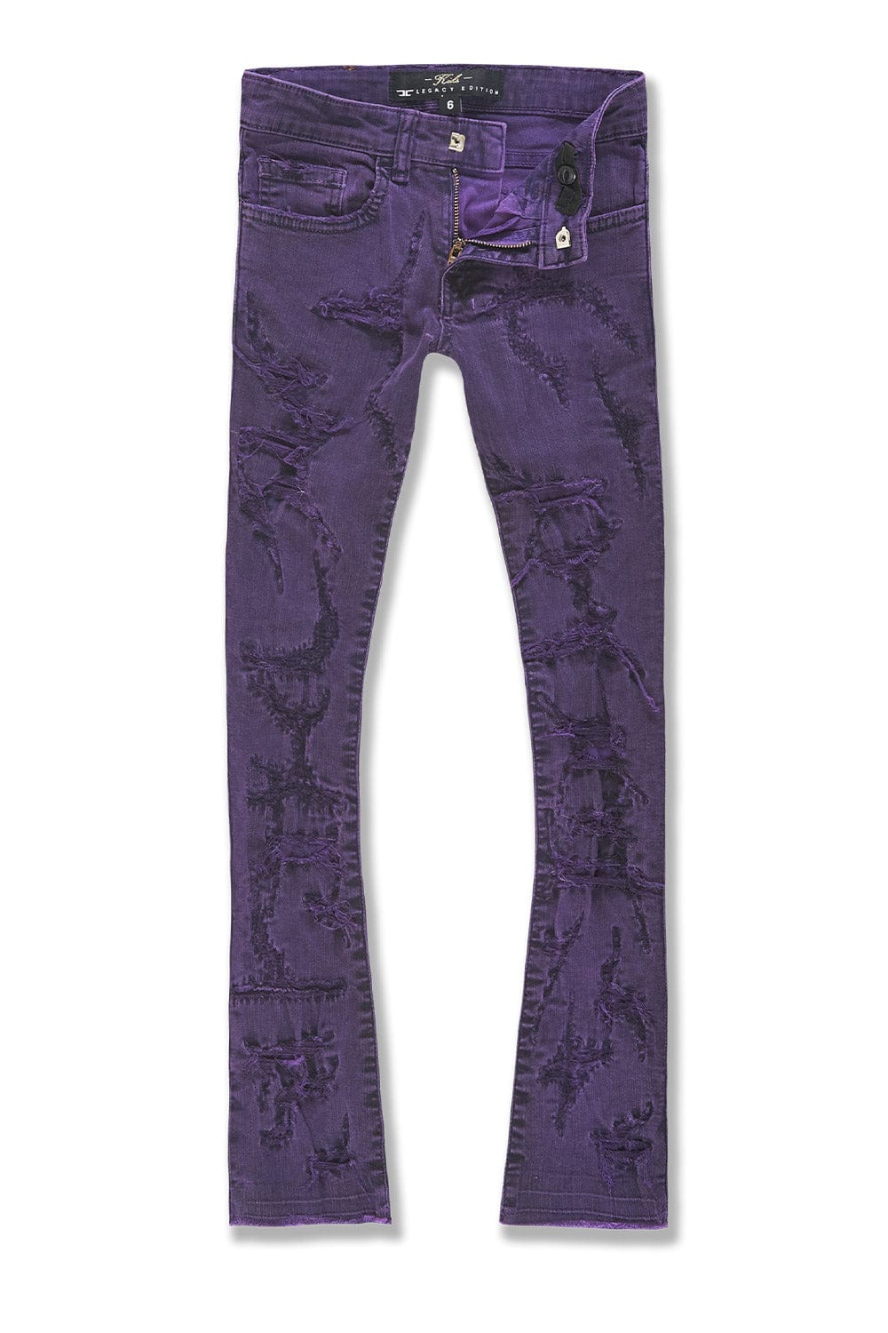 JC Kids Kids Stacked Santorini Denim (Purple) 2 / Purple