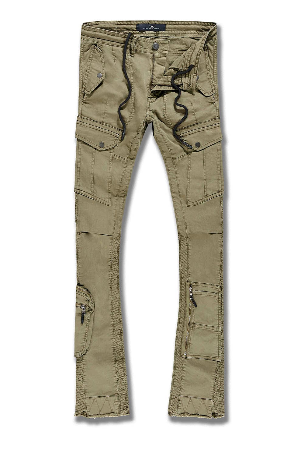 Jordan Craig Martin Stacked - Aviation Cargo Pants (Sage) 32 / Sage