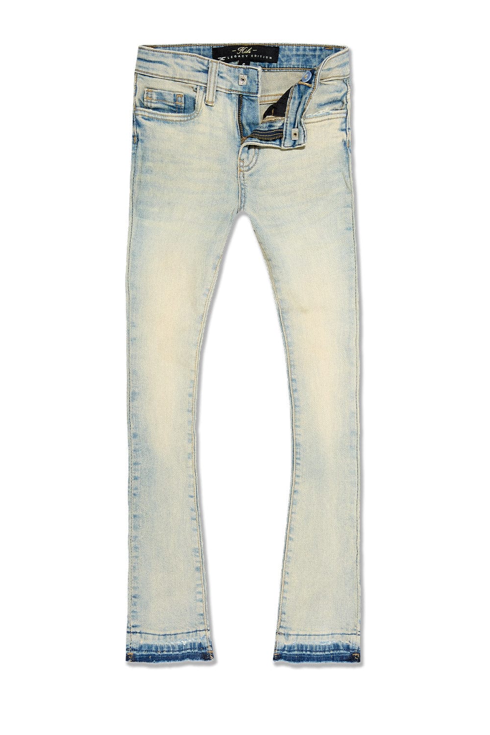 JC Kids Kids Stacked Slauson Denim Cream Wash / 2