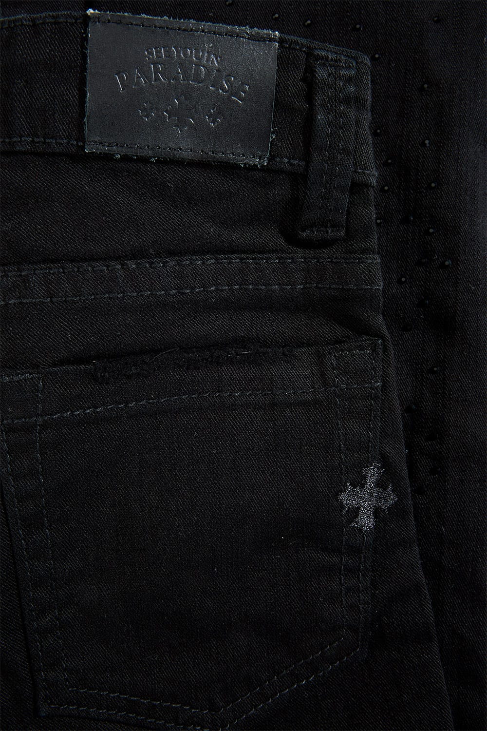 JC Kids Kids Super Skinny Stacked Starry Night Denim