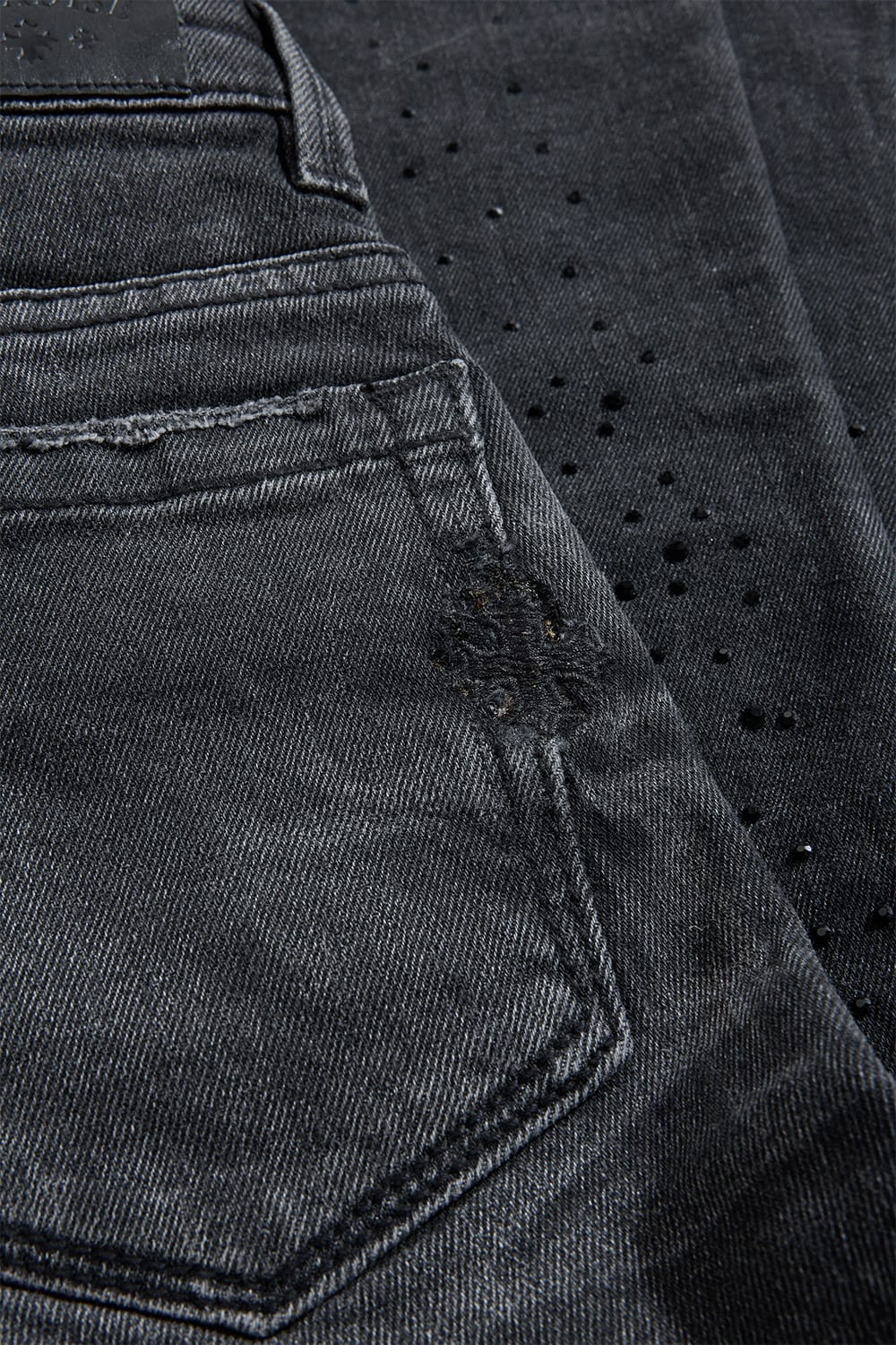 JC Kids Kids Super Skinny Stacked Starry Night Denim