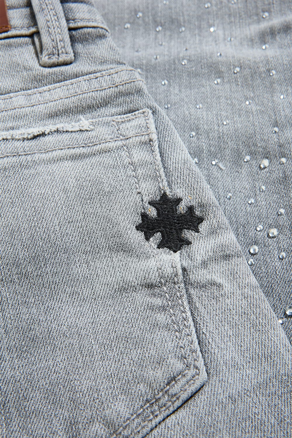 JC Kids Kids Super Skinny Stacked Starry Night Denim