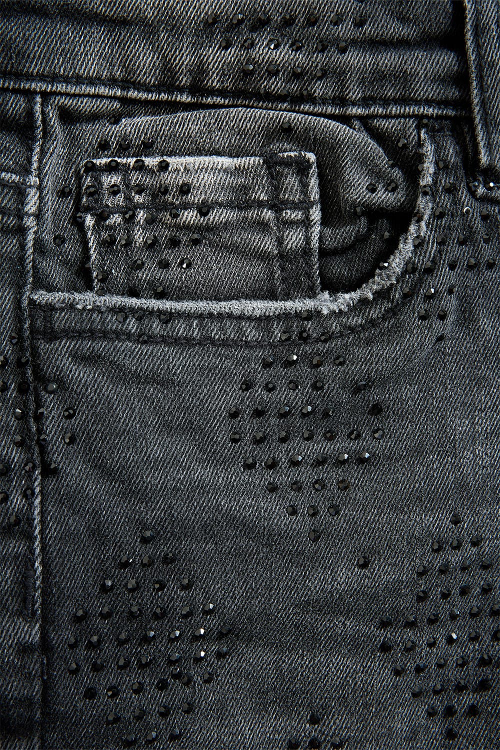 JC Kids Kids Liquid Diamonds Stacked Denim