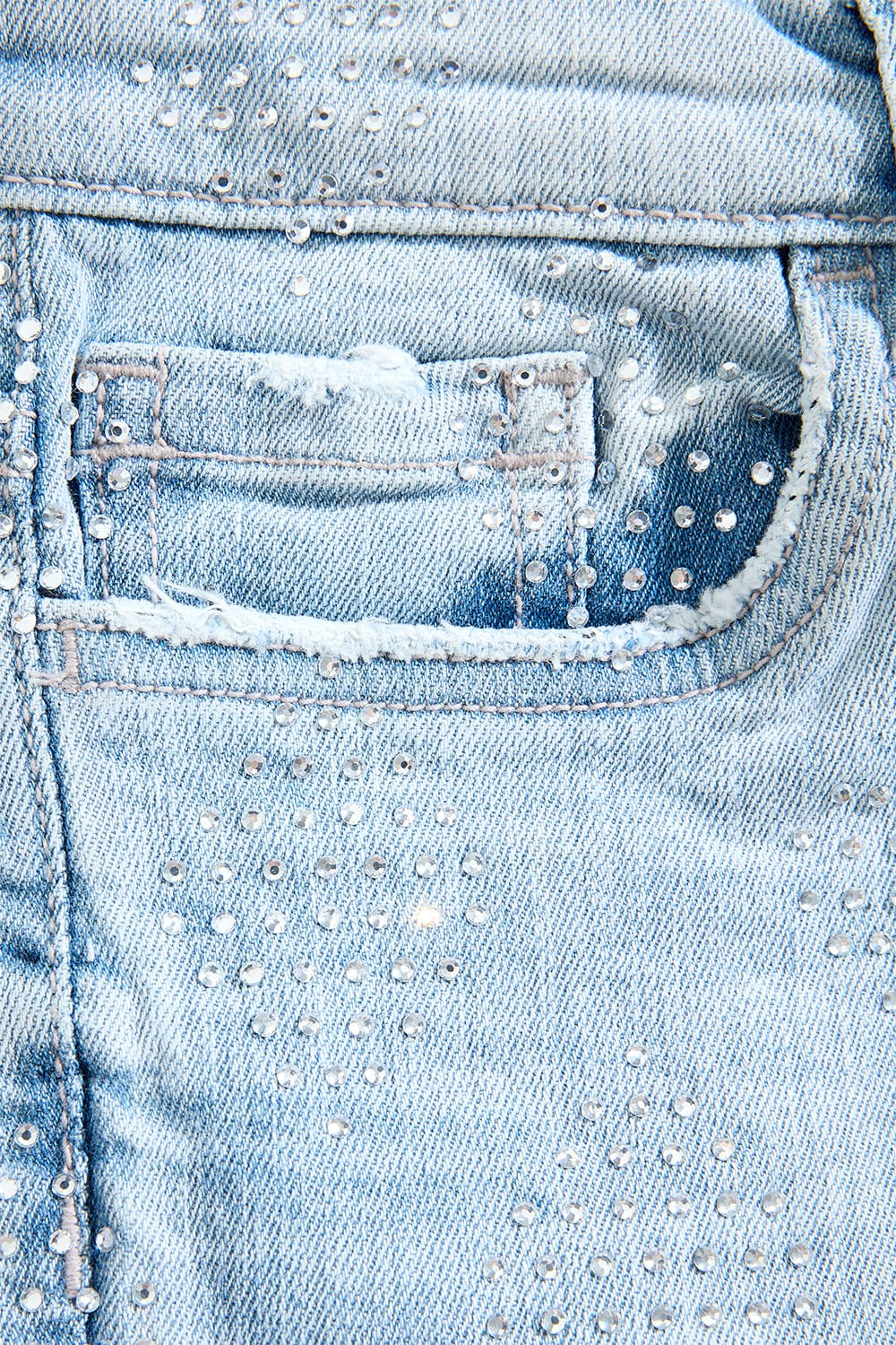 JC Kids Kids Liquid Diamonds Stacked Denim