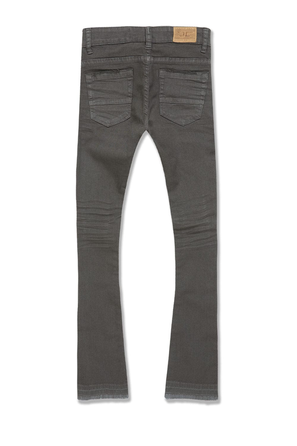 JC Kids Kids Stacked Tribeca Twill Pants (Charcoal)