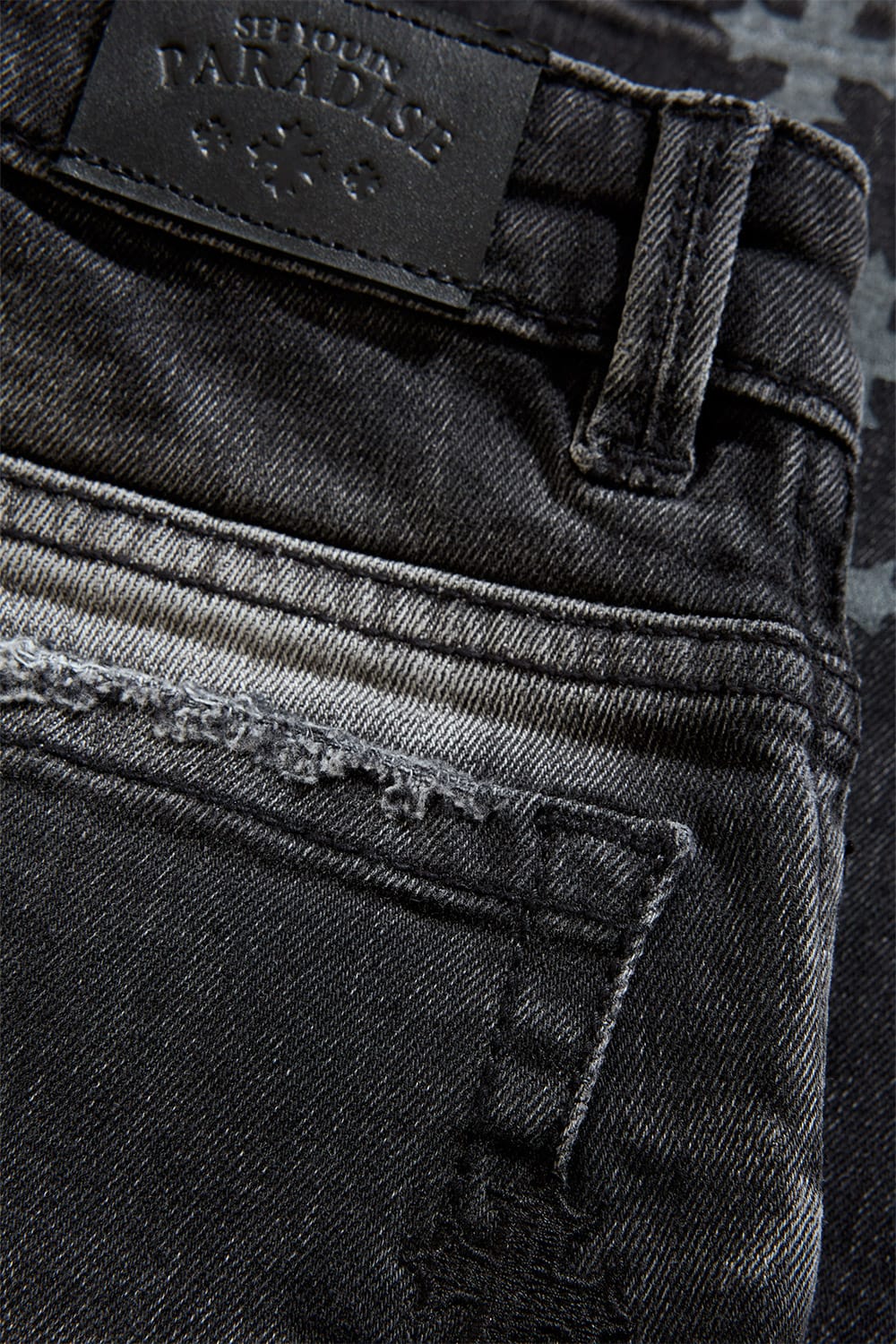 JC Kids Kids Super Skinny Stacked Forbidden Fruit Denim