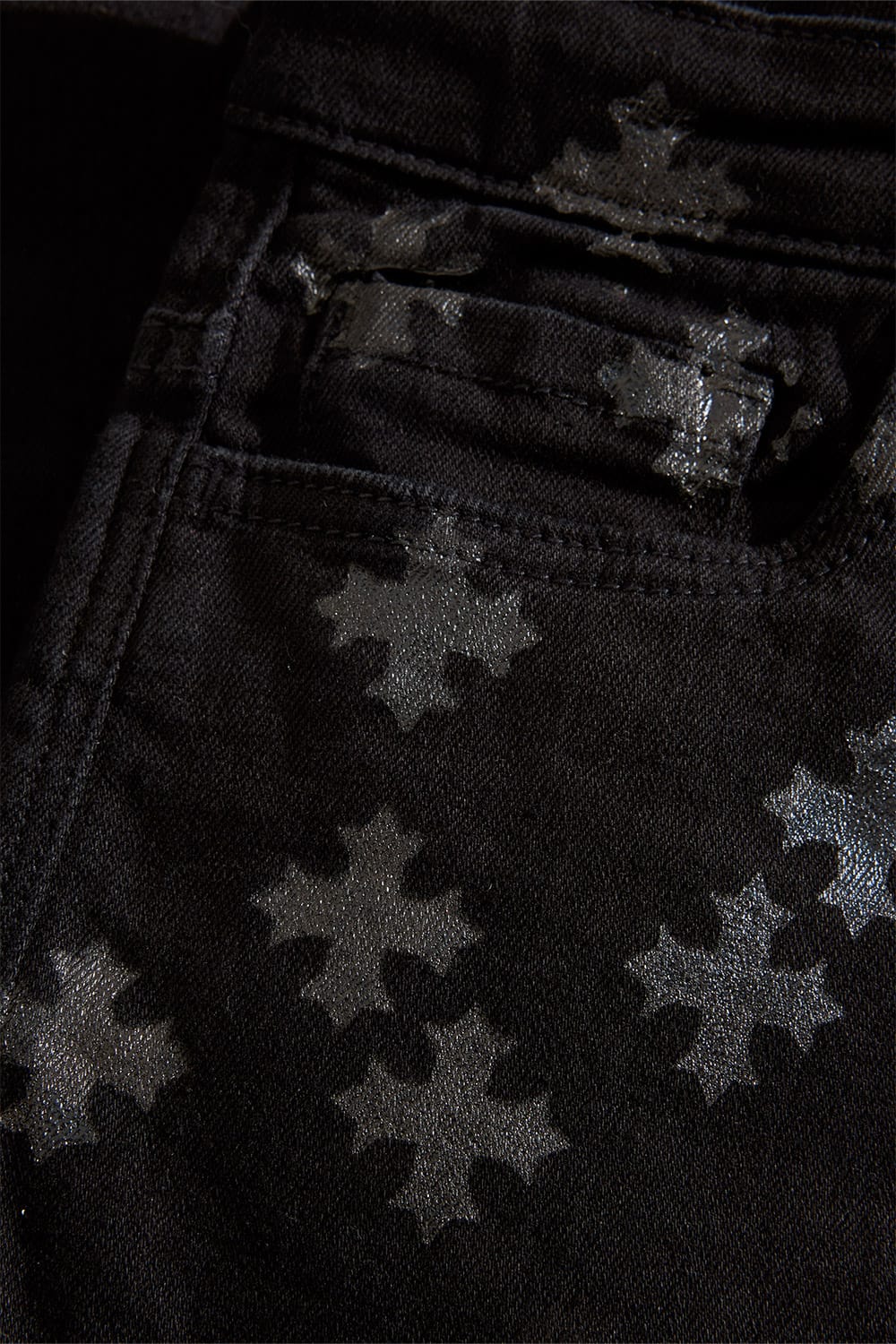 JC Kids Kids Super Skinny Stacked Forbidden Fruit Denim