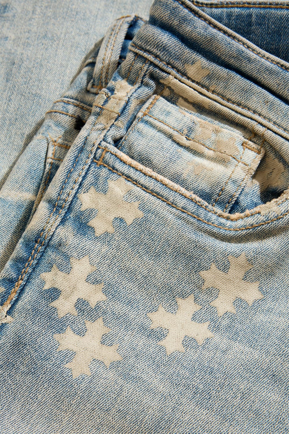 JC Kids Kids Super Skinny Stacked Forbidden Fruit Denim