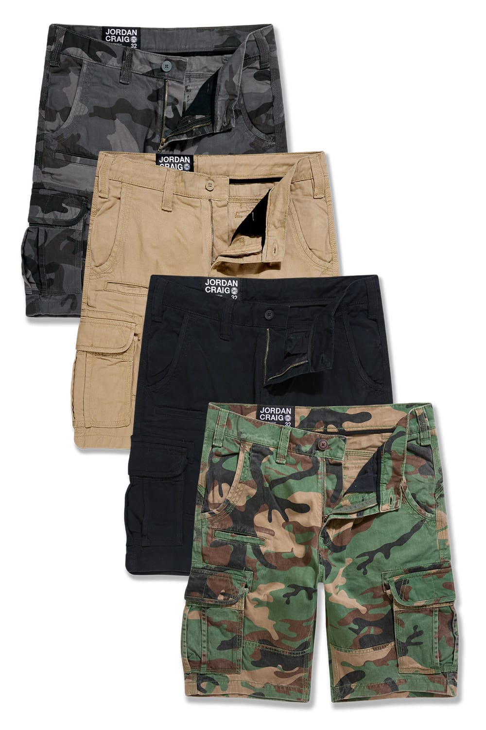 Jordan Craig Xavier OG Cargo Shorts Essentials 4 Pack 30