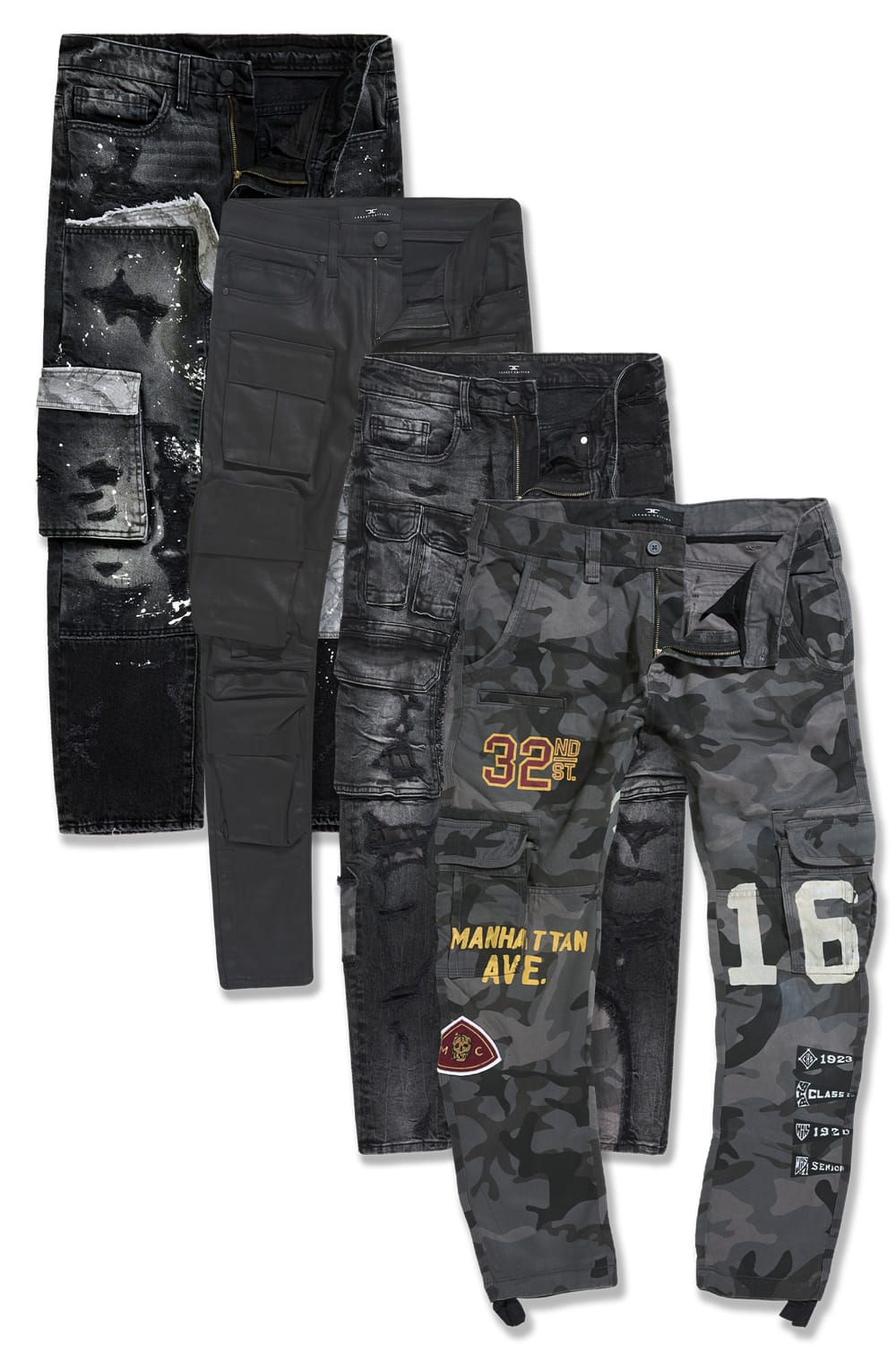 Jordan Craig Battle Tested Cargo 4 Pack (Black Camo) 30 / 30