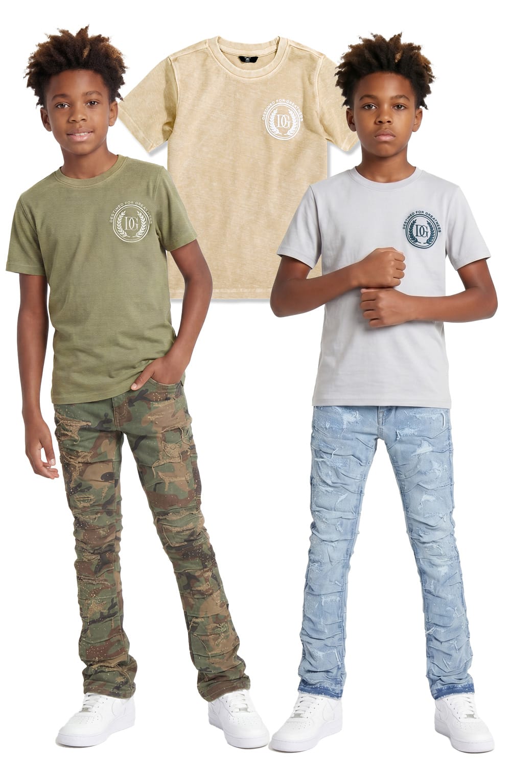 JC Kids Kids Premium Fashion 5 Pack - Earth Tones