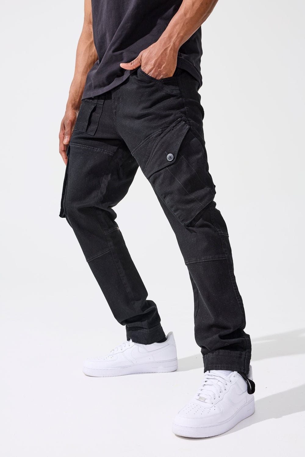 Jordan Craig Aaron - Trailblazer Cargo Pants (Jet Black)