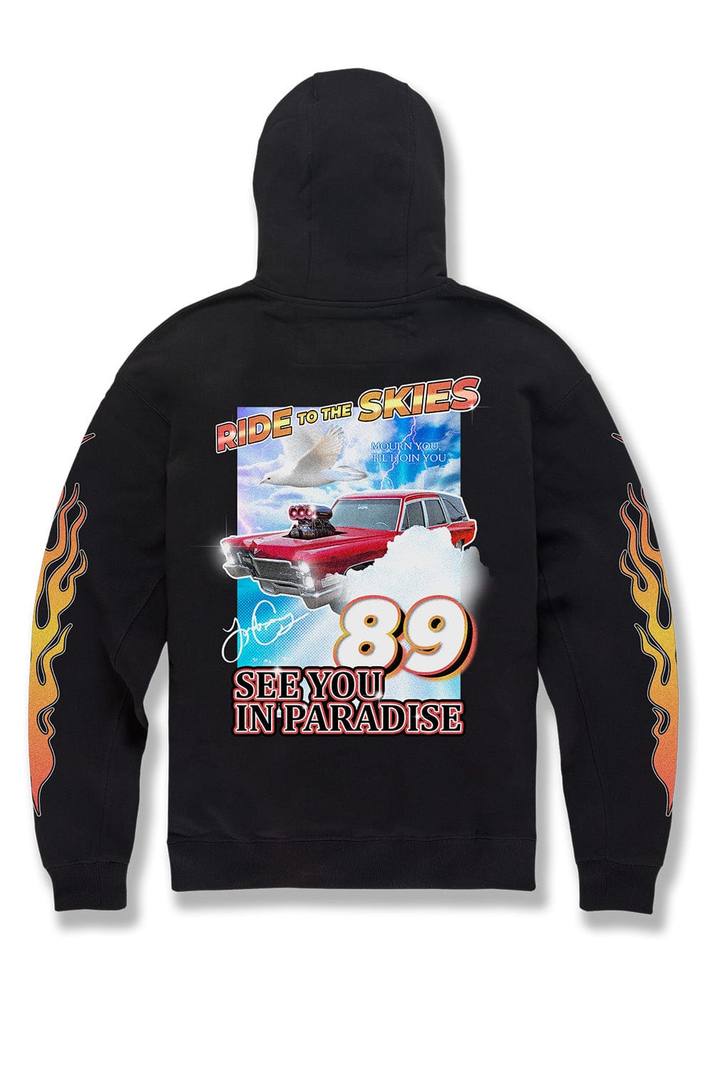 Jordan Craig Ride 2 The Skies Pullover Hoodie (Black)