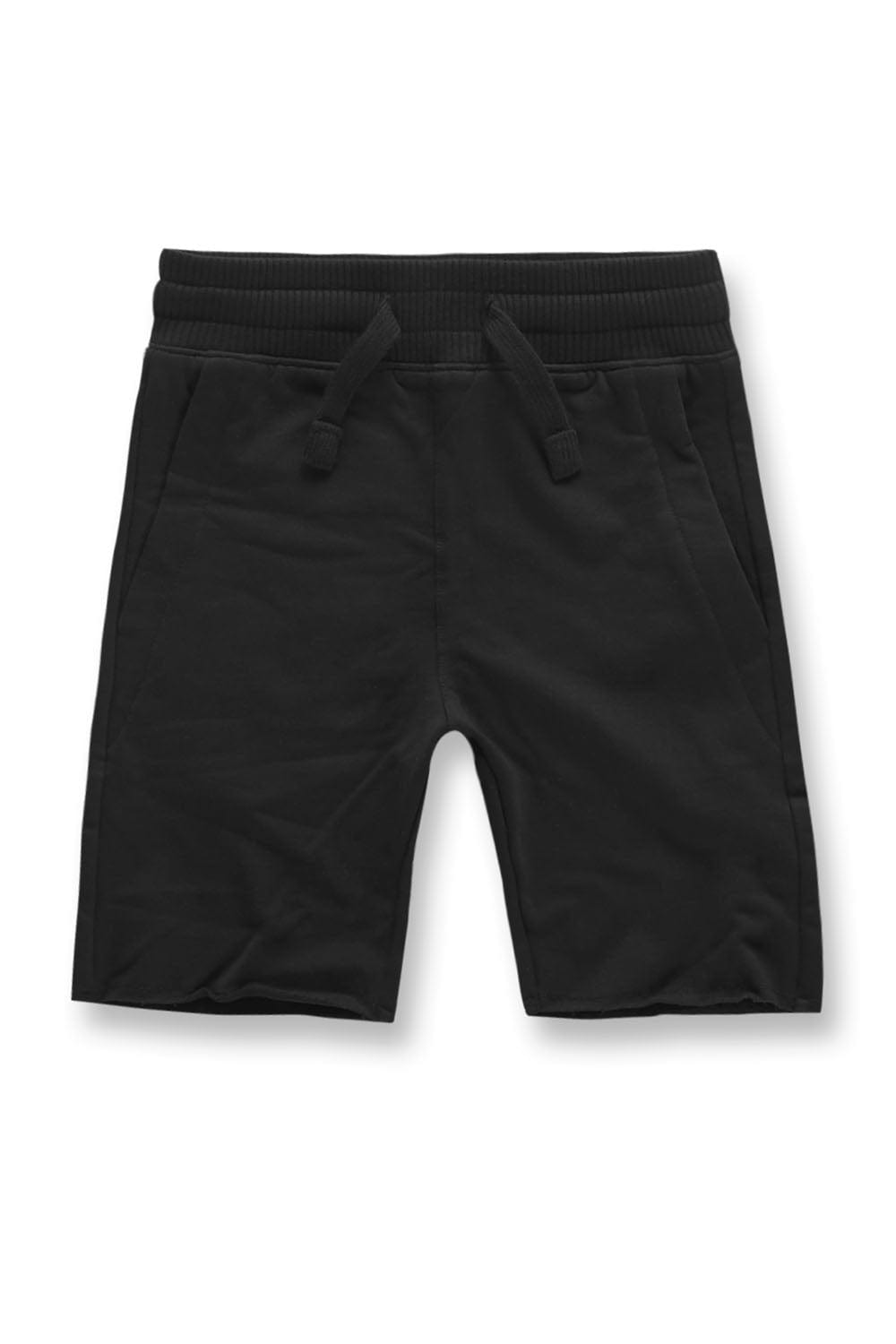 JC Kids Kids Palma French Terry Shorts (Black) 2 / Black / BA