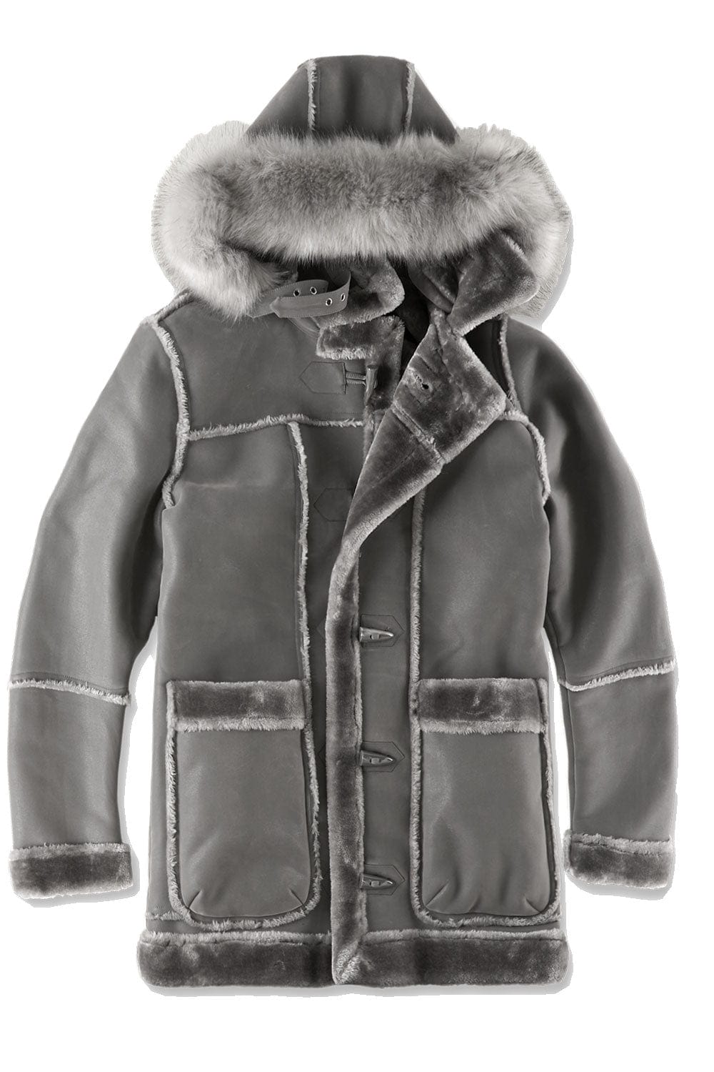 Jordan Craig Denali Shearling Jacket (Charcoal) S / Charcoal / AO