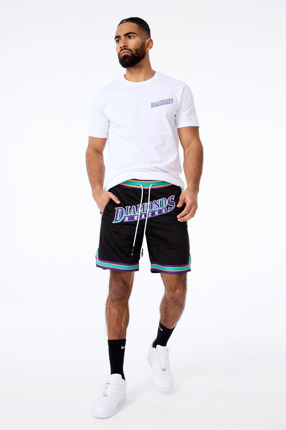 Jordan Craig Diamonds & Racks T-Shirt (White Diamond)