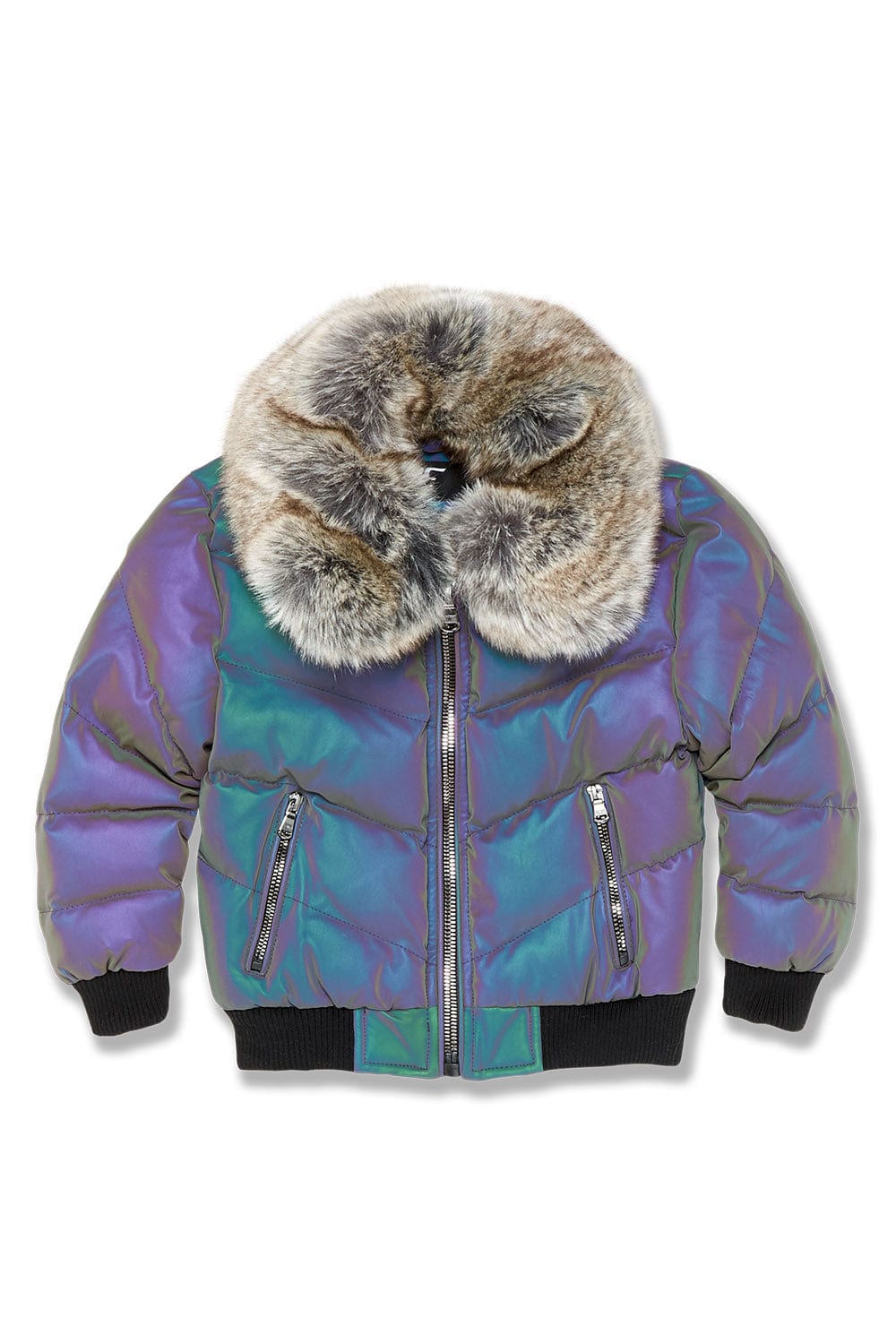 JC Kids Kids Flatbush Bomber Jacket Iridescent / 2