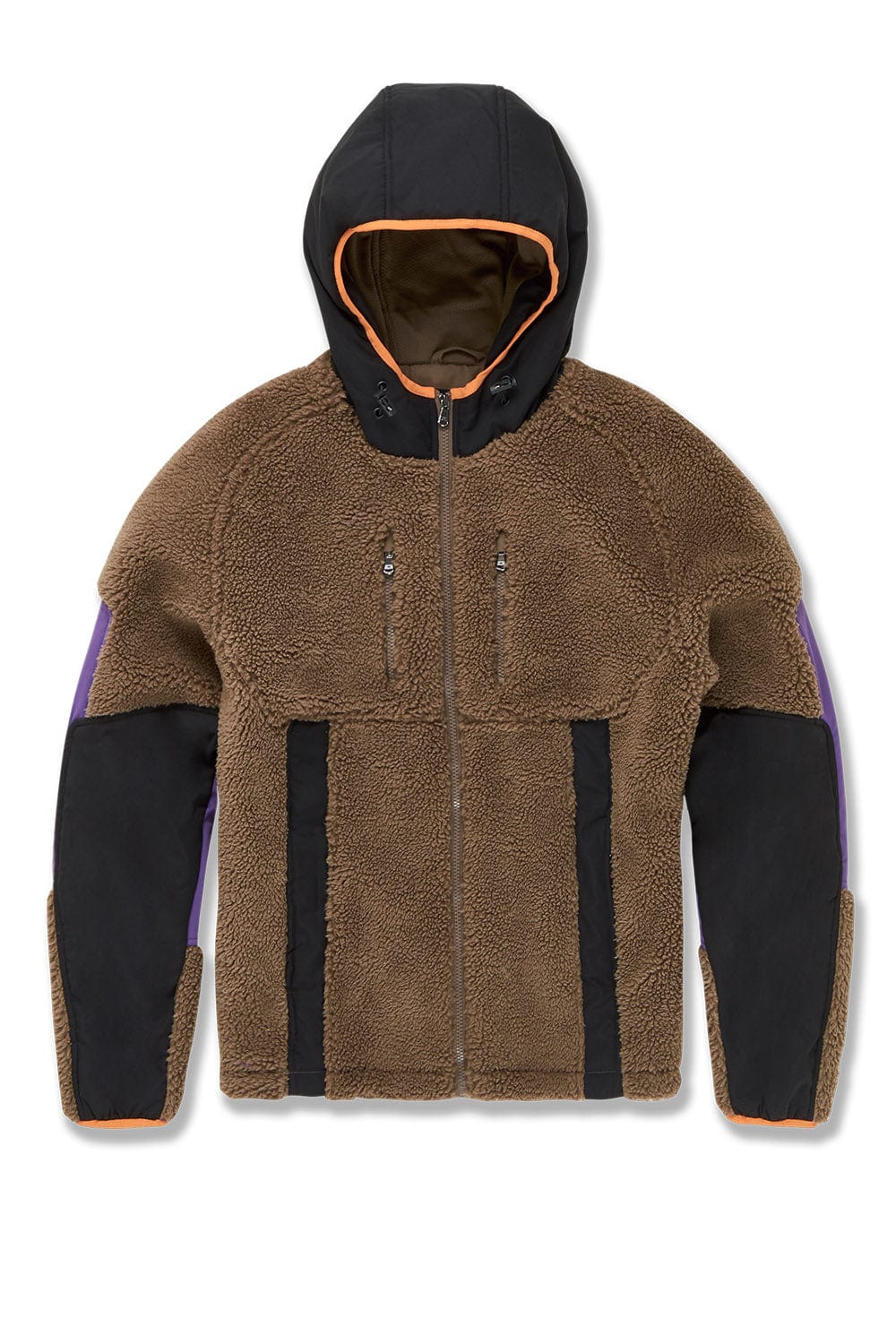 Jordan Craig Mercer Sherpa Hoodie (Mocha) S / Mocha / AE08