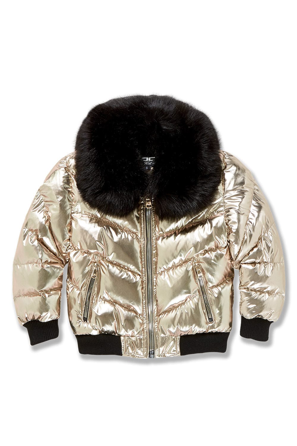 JC Kids Kids Flatbush Bomber Jacket Gold / 2